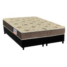 Imagem de Cama Box Queen: Colchão Ortopédico Orthoflex D33/EP Matera + Base CRC Suede Black(158x198)