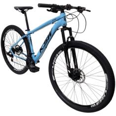 Imagem de Bicicleta KSW Aro 29 Câmbio Shimano 21 Marchas Freio Disco Mecânico com Suspensão + Led-Unissex