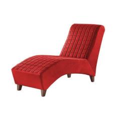 Imagem de Divan  Tecido Liso Vermelha - Central do Estofado