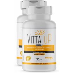 Imagem de Kit Com 2 Vitamina D 2000 u. I 30 Capsulas de 500mg Promel