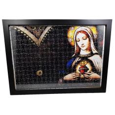 Imagem de Quebra-Cabeça mdf Religioso Imaculado Coração de Maria 300