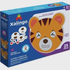 Imagem de Quebra-cabeça Encaixe de Expressoes Xalingo