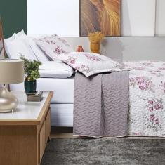 Imagem de Roupa Cama Solteiro Nyla Kit Cobre Leito Infantil 200 Fios - De Luca E