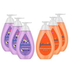 Imagem de Kit Sabonete Líquido Johnsons Baby com 6 unidades