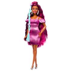 Imagem de Boneca Barbie Fashion Totally Hair Neon HKT95 Mattel