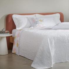 Imagem de Jogo de Cama King Gran Percal 250 Fios Buddemeyer Intense Hanna 100% Algodão Penteado Estampa Floral4 peças