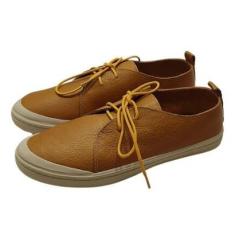 Imagem de Tênis Cano Curto Cadarço Couro Citrus-Feminino