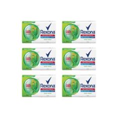 Imagem de Sabonete Rexona Antibacteriano Erva Doce 84G - Kit C/6Un