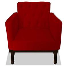 Imagem de Poltrona Decorativa Classic Suede  - AM Decor