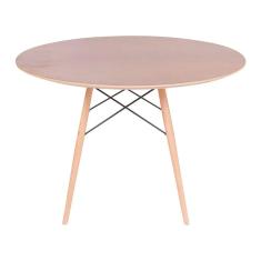 Imagem de Mesa Eames Eiffel Redonda 110cm - Imbuia