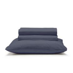 Imagem de Jogo De Lençol Viúva Percal 400 Fios 3 Pç Extra Macio - Casa Di Valle