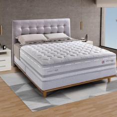 Imagem de Base Box Queen 158x198x15cm Cinza