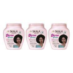 Imagem de Creme Skala 1kg Divino Potão Transição Capilar-Kit C/3un