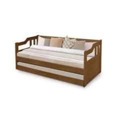 Imagem de Sofá Cama Com Cama Auxiliar Imbuia Texas