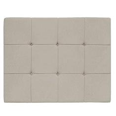 Imagem de Cabeceira Suspensa Sleep 90 cm Solteiro Suede Bege - Amarena Móveis