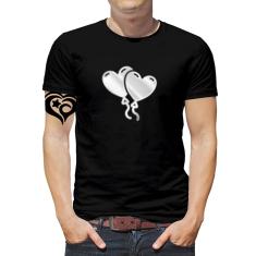 Imagem de Camiseta Dia dos Namorados Casal PLUS SIZE Masculina Blusa B