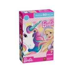 Imagem de Quebra-Cabeça 60 Peças Puzzle Infantil Barbie - Grow
