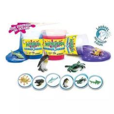 Imagem de Slime Kimeleka Animais Oceano Pote 180G Art Kids