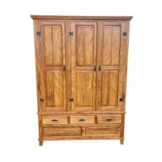 Imagem de Guarda Roupa Madeira Maciça Solteiro Sudeste Rústico