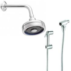 Imagem de Ducha Fria Meber Max e Desviador com Gatilho ABS, Cromado