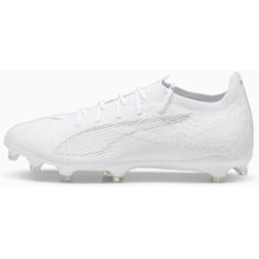 Imagem de PUMA Tênis masculino Ultra 5 Pro firme, chuteiras artificiais de futebol, Branco, 42