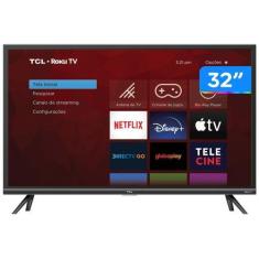 Imagem de Smart TV 32 HD LED TCL 32RS520 VA - 32RS520 Wi-Fi 3 HDMI 1 USB