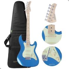 Imagem de Guitarra Strato Strinberg Sts100 Mbl + Capa