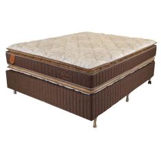 Imagem de Colchão Viúva 128X188X65 Bali Prorelax Molas Ensacadas Pillow Top Duplo - Marrom