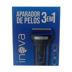 Imagem de Maquina De Cortar Cabelo E Barbear Remove Pelos Do Nariz - Inova 3 Em