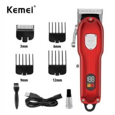 Imagem de Maquina de Cortar Cabelo Profissional Kemei KM 802
