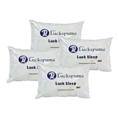 Imagem de Travesseiro Espuma Luck Sleep Flocos Kit c/ 4 Un (45x65x12) - Luckspum