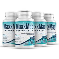 Imagem de 4 Maxxmag 5 Magnésio Treonato Dimalato Quelato Cloreto Óxido