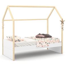 Imagem de Cama Montessoriana Kids Liv Branco Soft Natural - Matic