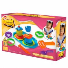 Imagem de Molda Mundo Massinha De Modelar Confeitos Divertidos 11 Pçs Mk434 - Di
