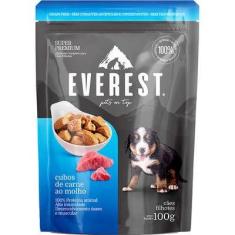 Imagem de Ração Úmida Everest Cubos de Carne ao Molho para Cães Filhotes 100G