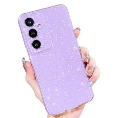 Imagem de Finyosee Capa compatível com Samsung Galaxy S24, linda cor neon brilhante, fina, à prova de choque, de silicone, brilhante, brilhante, brilhante, brilhante, para mulheres e meninas para Galaxy