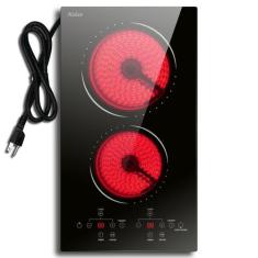 Imagem de Fogão elétrico Hobsir 2 Burner 110V-120V 12 polegadas embutido - Hobsi