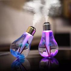 Imagem de Mini Umidificador Aromatizador Abajur Lampada Luminaria Rgb Led Usb -