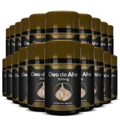 Imagem de 20x oleo de alho premium 500mg 60caps atacado - HF SUPLEMENTOS