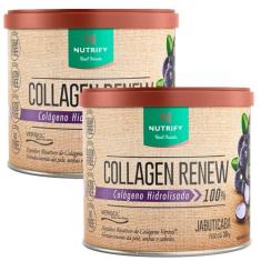 Imagem de Kit 2X: Collagen Renew Colágeno Jabuticaba Nutrify 300g