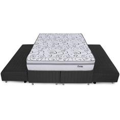 Imagem de Cama Box Queen Ortopédica com Duas Camas Auxiliares 158x198cm BF Colchões