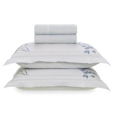 Imagem de Jogo Cama Queen 300 Fios Karsten Lise Azul