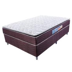 Imagem de Cama Box com Colchão Casal Classic com Espuma D40 (66x138x188) Cinza