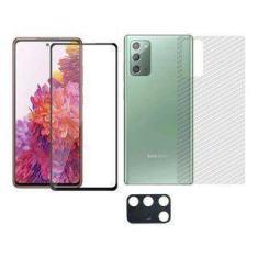 Imagem de Kit Samsung Galaxy S20 FE 4G/ 5G Tela 6,5" Pelicula de Vidro 3D + Pelí
