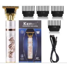 Imagem de Maquininha Maquina Cabelo Profissional recarregável Kemei