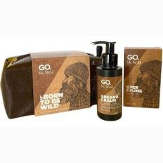 Imagem de Kit Go. Mr. Wild Born to Be Wild (Necessaire + Perfume 50ml + Balm par