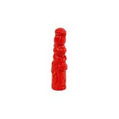 Imagem de Brinquedo Pet Games Totem Nylon para Gatos Vermelho - Tamanho P