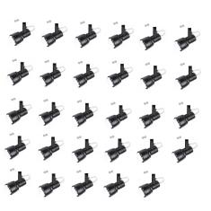 Imagem de Kit 29 Spot Trilho Perfilado Eletro Calha Par20 Bulbo Ol4