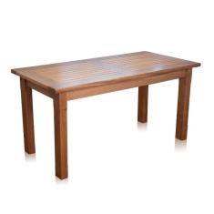 Imagem de Mesa De Jantar Ripada 1,60M Madeira Maciça