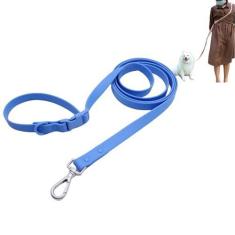 Imagem de Coleira para cães mãos livres, 11,5 m de PVC, impermeável, multifuncional, para cães, comprimentos ajustáveis para caminhada sem mãos, treinamento, corrida com corpo cruzado, sobre o ombro, cintura e